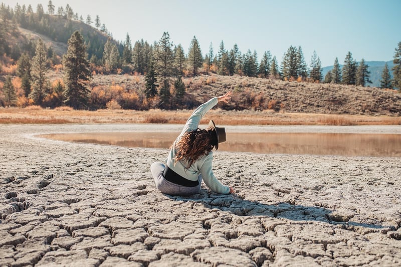 Yoga at sunrise